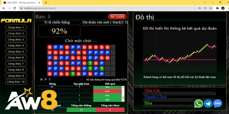 Cơ chế hoạt động của tool hack baccarat