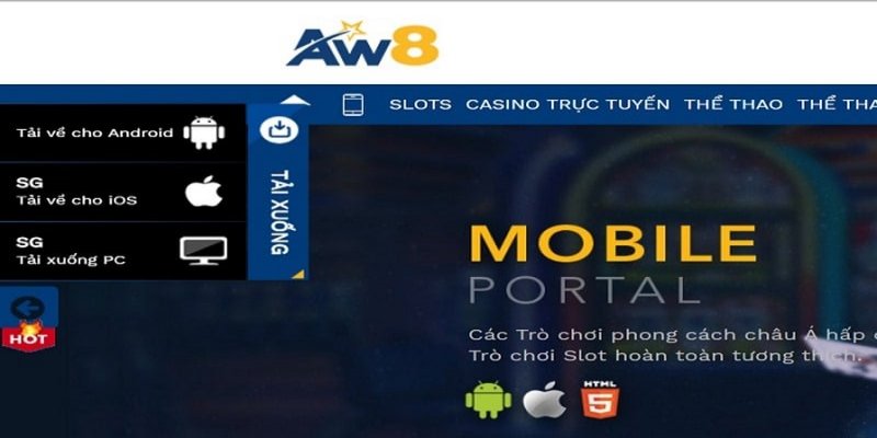 Tải app aw8 qua phần mềm PC giả lập