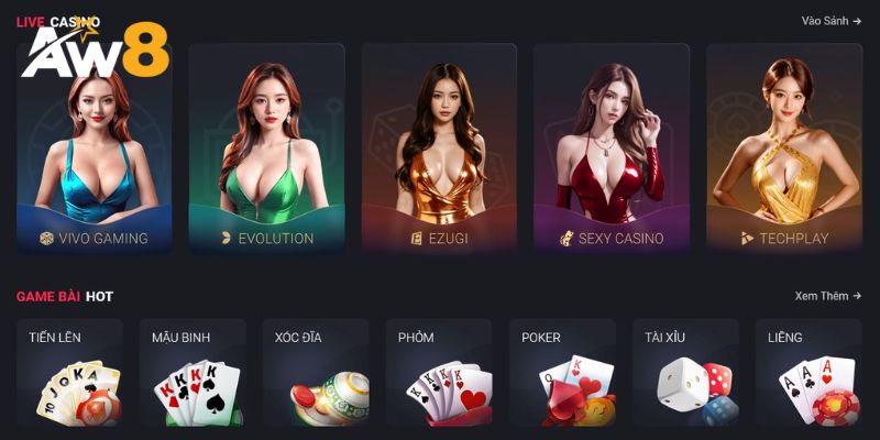 Các Tính Năng Của Live Casino