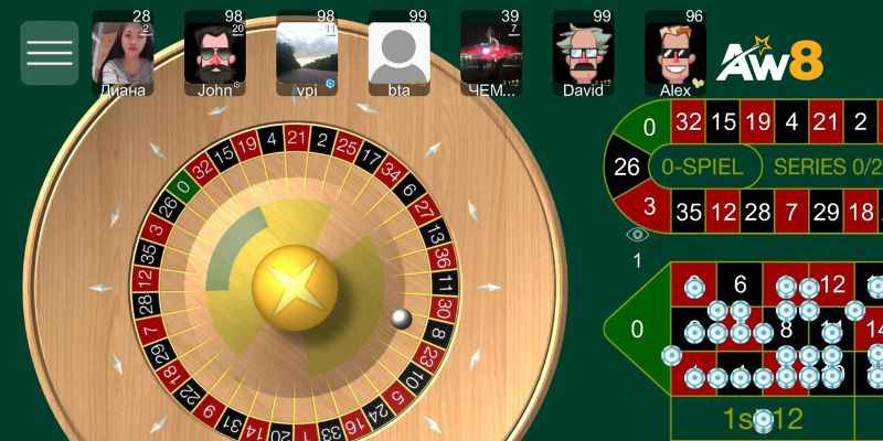 Cách đặt cược Roulette trực tuyến