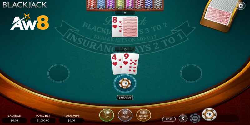 Live blackjack cực chất