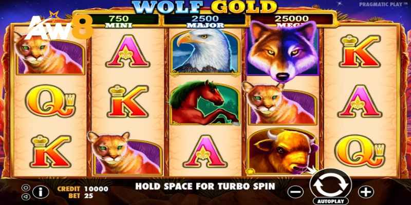 Wolf gold thế giới động vật hoang dã